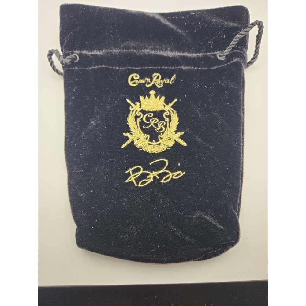 RARE Crown Royal Black Velvet Bag Big Boi OutKast Hip Hop Rap Limited Edition